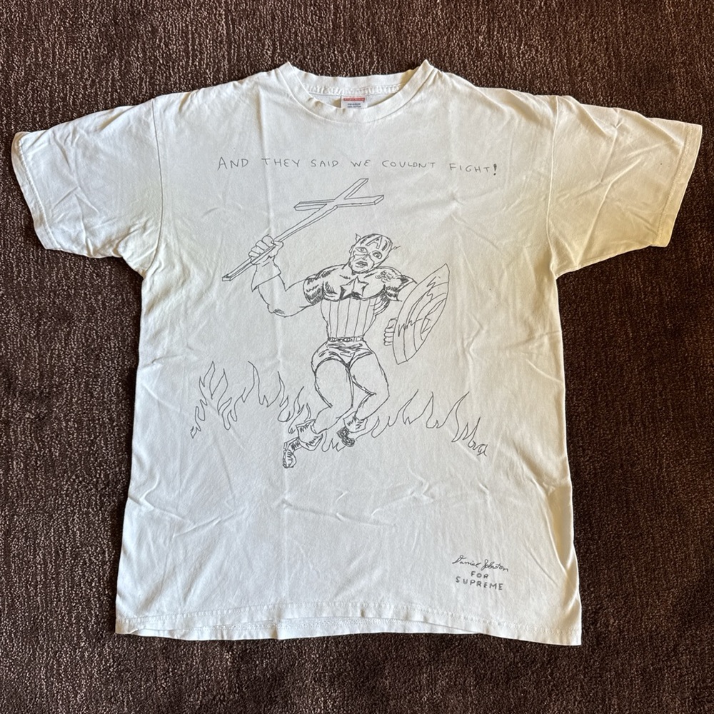 2012 Supreme x Daniel Johnston Tee